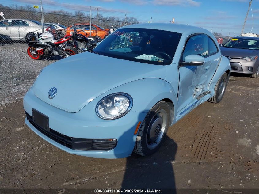 3VWJP7AT9CM623813 2012 Volkswagen Beetle 2.5L Pzev