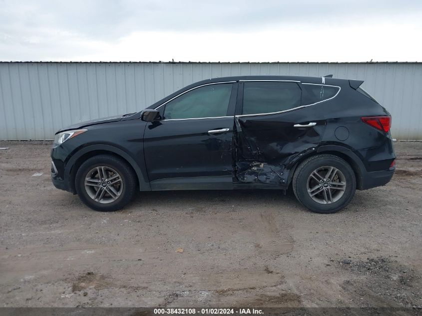 5NMZTDLB1HH019123 2017 Hyundai Santa Fe Sport 2.4L