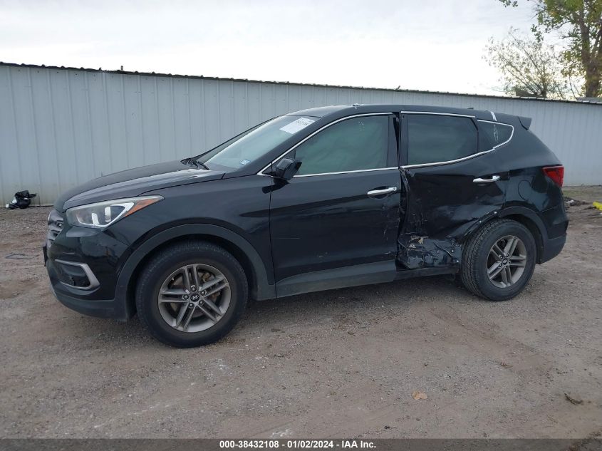 5NMZTDLB1HH019123 2017 Hyundai Santa Fe Sport 2.4L