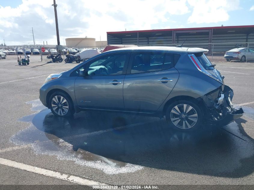 1N4AZ0CP0FC312531 2015 Nissan Leaf Sl