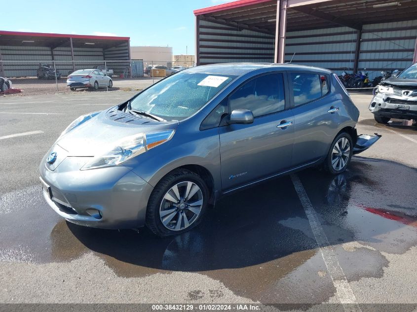 1N4AZ0CP0FC312531 2015 Nissan Leaf Sl