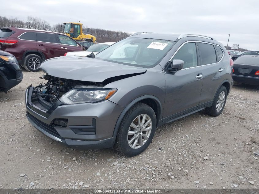 2019 Nissan Rogue Sv VIN: KNMAT2MV6KP501904 Lot: 38432133