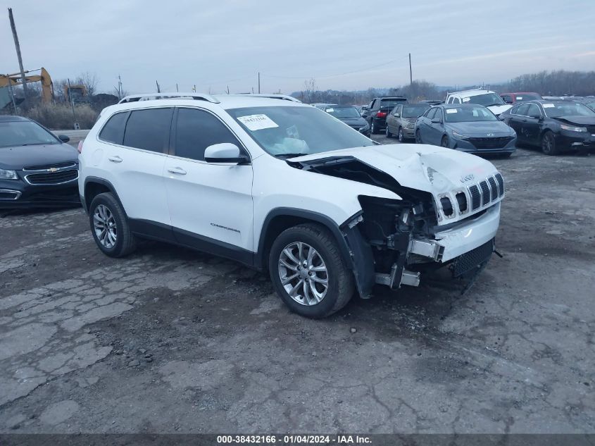 1C4PJLCB0KD285630 2019 Jeep Cherokee Latitude Fwd