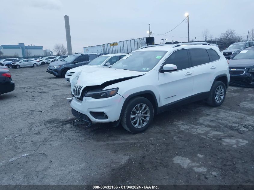 1C4PJLCB0KD285630 2019 Jeep Cherokee Latitude Fwd