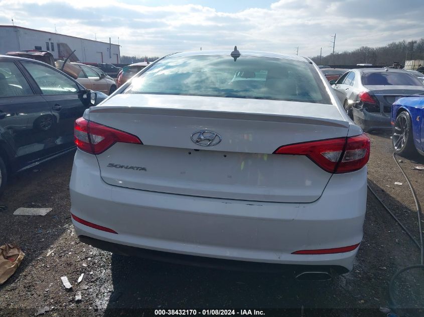 2016 Hyundai Sonata Se VIN: 5NPE24AF4GH262448 Lot: 38432170