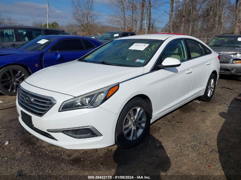 2016 Hyundai Sonata Se VIN: 5NPE24AF4GH262448 Lot: 38432170