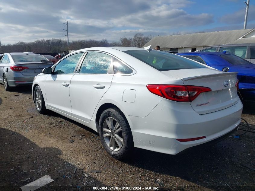 2016 Hyundai Sonata Se VIN: 5NPE24AF4GH262448 Lot: 38432170