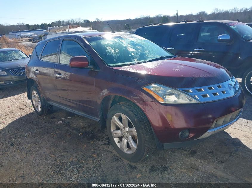 JN8AZ08T36W405742 2006 Nissan Murano S