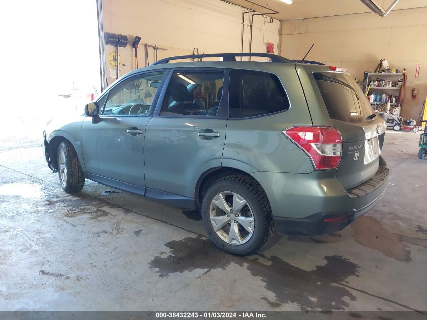 2015 Subaru Forester 2.5I Premium VIN: JF2SJADC5FH501980 Lot: 38432243