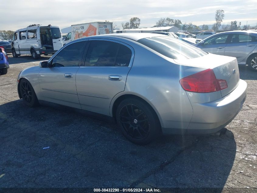 JNKCV51E83M318014 2003 Infiniti G35 Leather