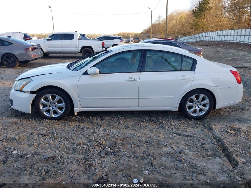 2007 Nissan Maxima 3.5 Sl VIN: 1N4BA41EX7C866116 Lot: 38432314