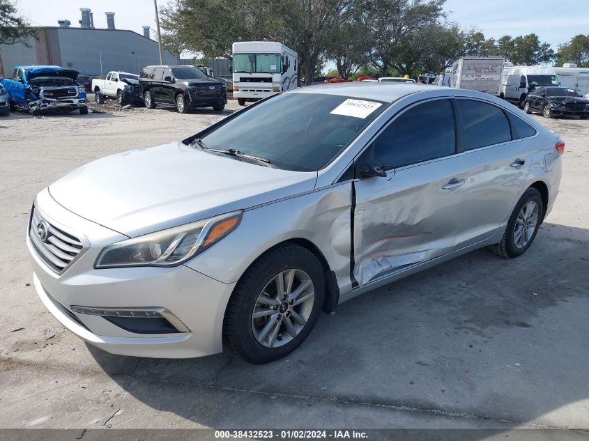 5NPE24AF3FH256672 2015 Hyundai Sonata Se