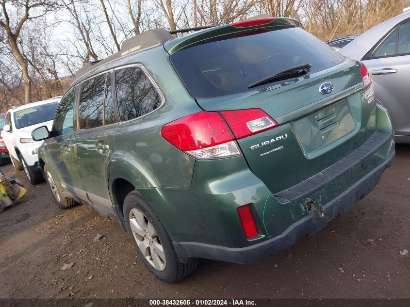 2010 Subaru Outback 2.5I Premium VIN: 4S4BRBGC4A3363570 Lot: 38432605