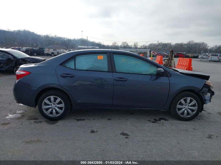 2014 Toyota Corolla Le VIN: 5YFBURHE8EP138819 Lot: 38432650