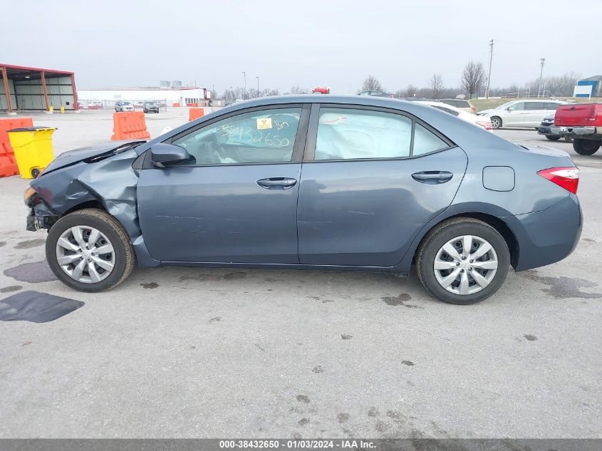 2014 Toyota Corolla Le VIN: 5YFBURHE8EP138819 Lot: 38432650