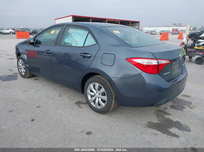 2014 Toyota Corolla Le VIN: 5YFBURHE8EP138819 Lot: 38432650