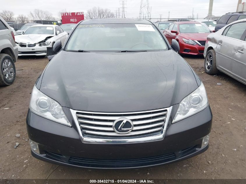 2012 Lexus Es 350 VIN: JTHBK1EG5C2512648 Lot: 38432715