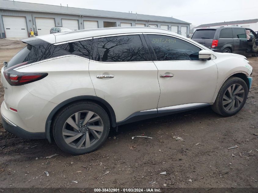 5N1AZ2MS4KN136814 2019 Nissan Murano Sl