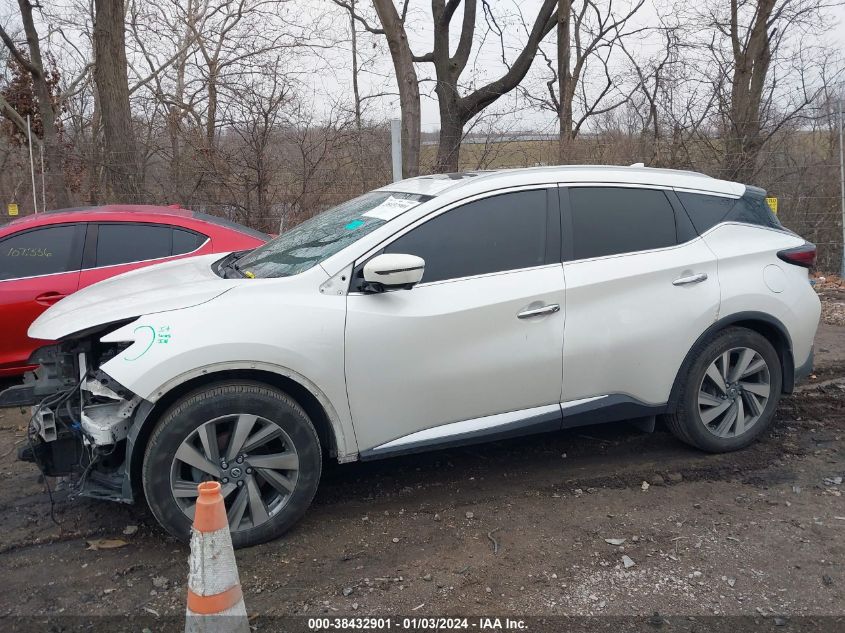 5N1AZ2MS4KN136814 2019 Nissan Murano Sl