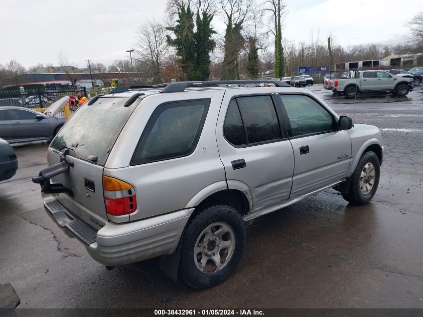 2000 Honda Passport Ex/Lx VIN: 4S6DM58W7Y4408627 Lot: 38432961