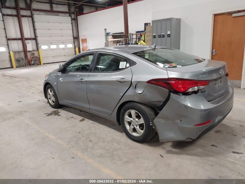 KMHDH4AE6EU214434 2014 Hyundai Elantra Se (Ulsan Plant)