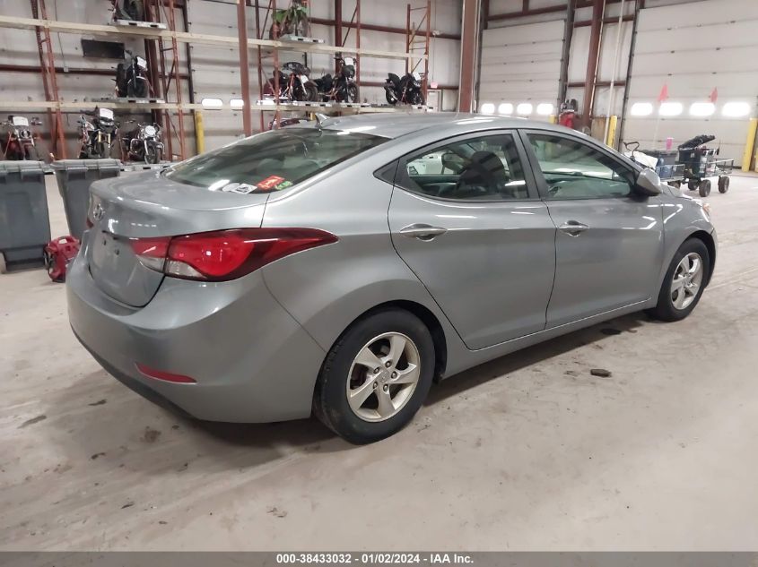 KMHDH4AE6EU214434 2014 Hyundai Elantra Se (Ulsan Plant)