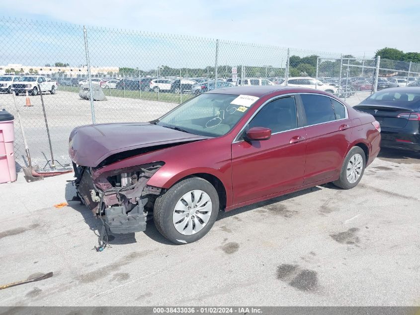 1HGCP26359A140754 2009 Honda Accord 2.4 Lx