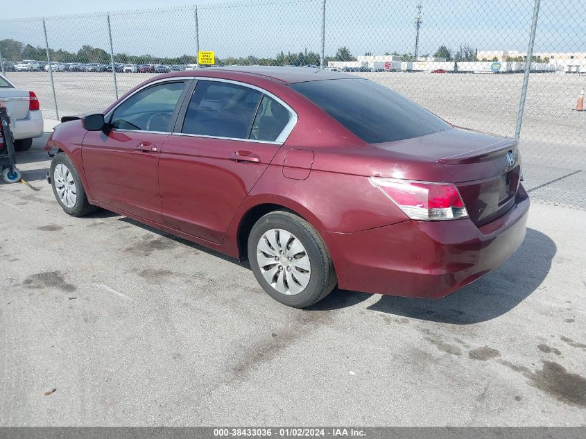 1HGCP26359A140754 2009 Honda Accord 2.4 Lx