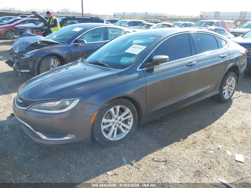 1C3CCCAB9GN184619 2016 Chrysler 200 Limited Platinum