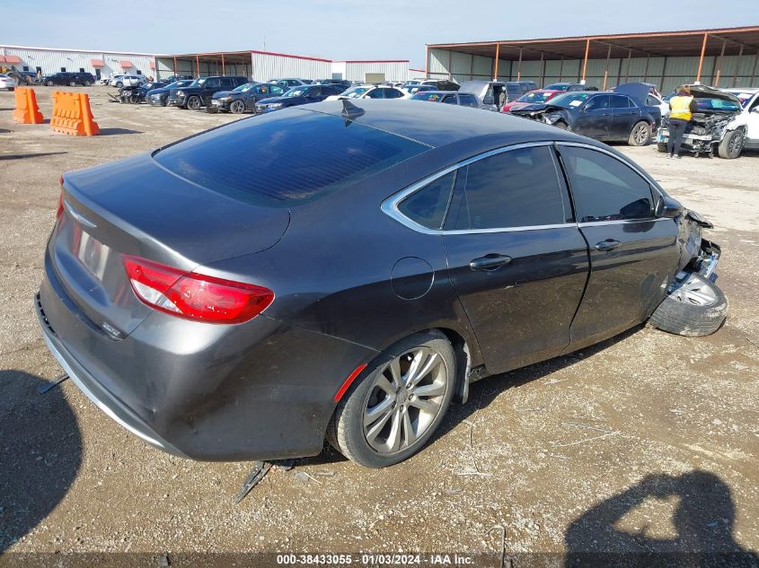 1C3CCCAB9GN184619 2016 Chrysler 200 Limited Platinum