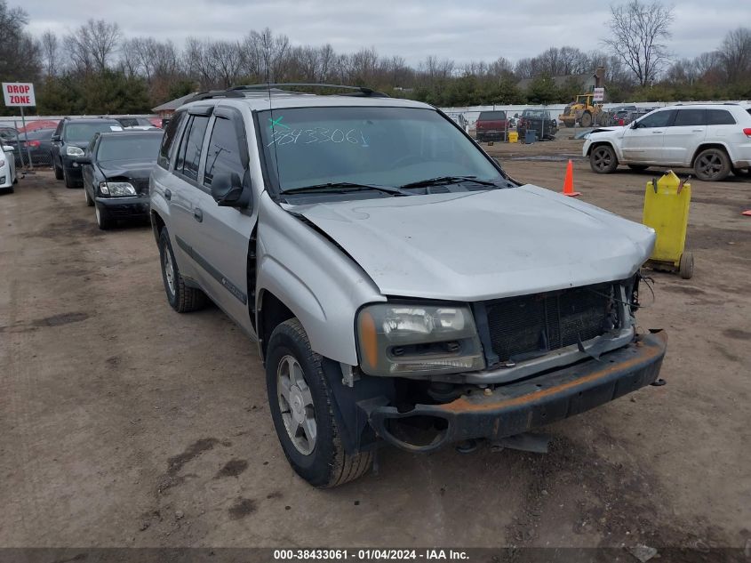 1GNDT13S742226985 2004 Chevrolet Trailblazer Ls