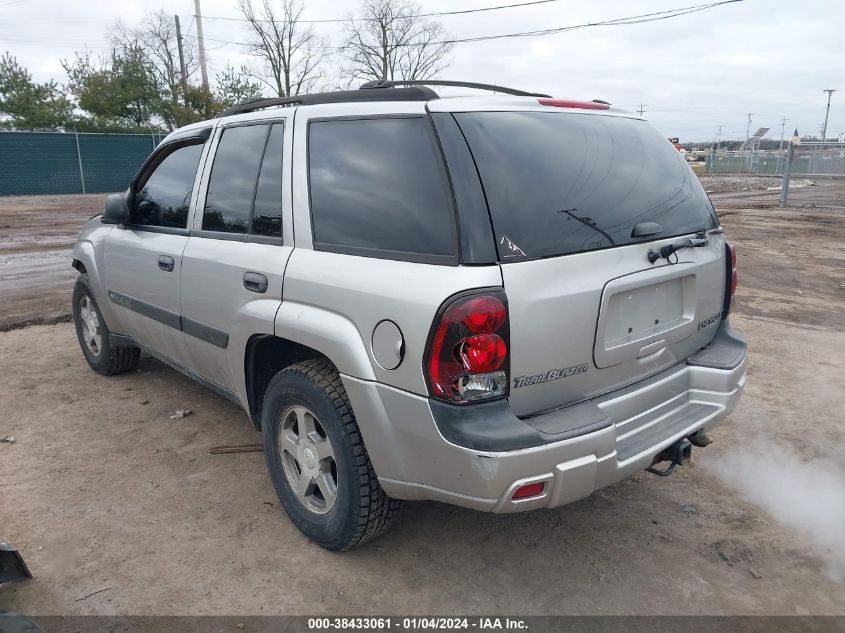 1GNDT13S742226985 2004 Chevrolet Trailblazer Ls