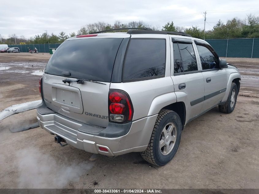 1GNDT13S742226985 2004 Chevrolet Trailblazer Ls