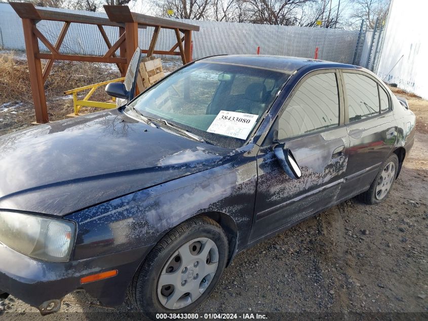 KMHDN45D12U428236 2002 Hyundai Elantra Gls