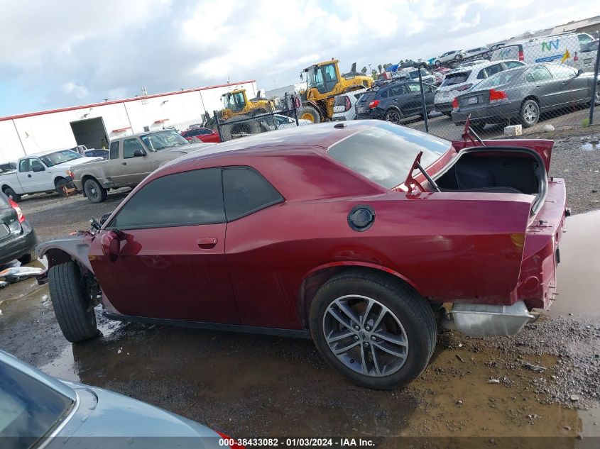 2019 Dodge Challenger Sxt Awd VIN: 2C3CDZGGXKH583818 Lot: 38433082