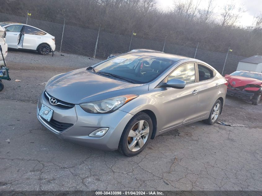 2012 Hyundai Elantra Gls (Ulsan Plant) VIN: KMHDH4AE6CU424903 Lot: 38433098