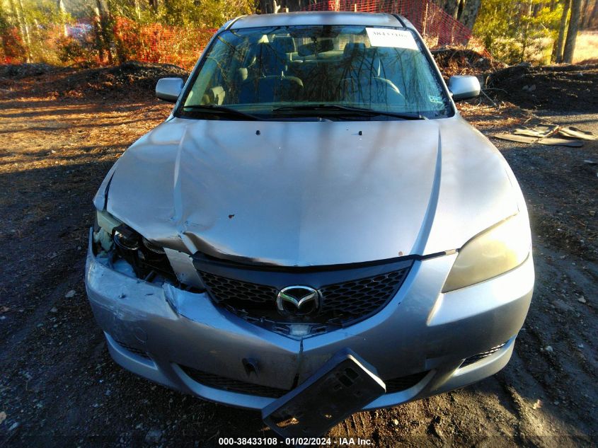 2005 Mazda Mazda3 I VIN: JM1BK12F251247192 Lot: 38433108