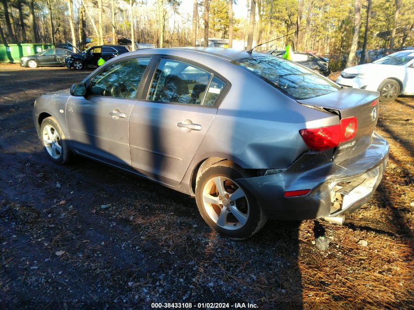 2005 Mazda Mazda3 I VIN: JM1BK12F251247192 Lot: 38433108