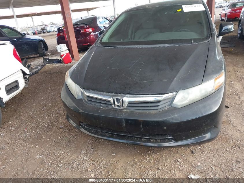 2HGFB2F54CH604204 2012 Honda Civic Lx