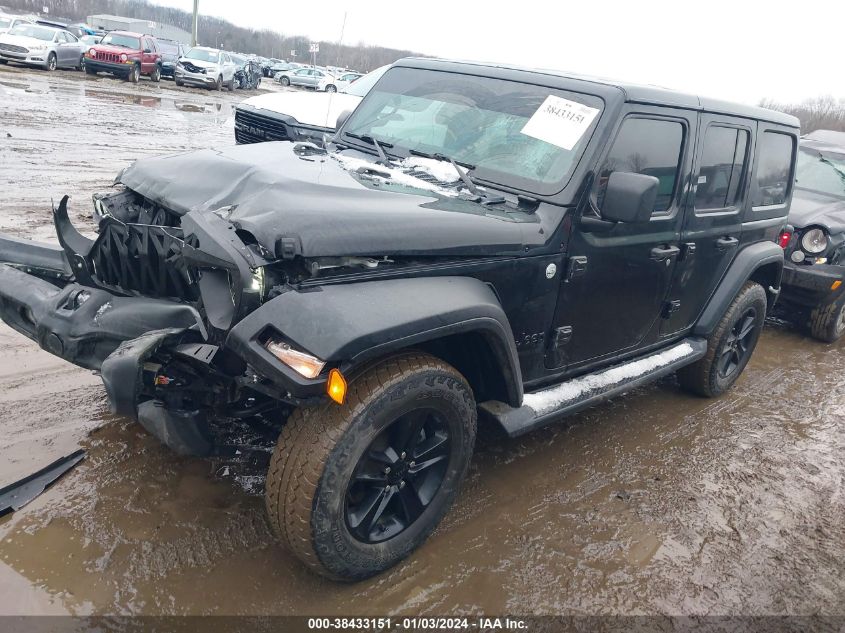 1C4HJXDN9LW122386 2020 Jeep Wrangler Unlimited Sport Altitude 4X4