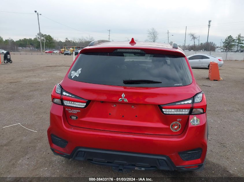 2021 Mitsubishi Outlander Sport 2.4 Gt Awc VIN: JA4ARVAW9MU021433 Lot: 38433176