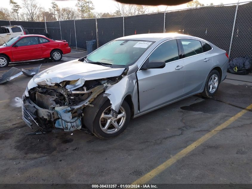 1G1ZB5ST3JF287119 2018 Chevrolet Malibu 1Ls