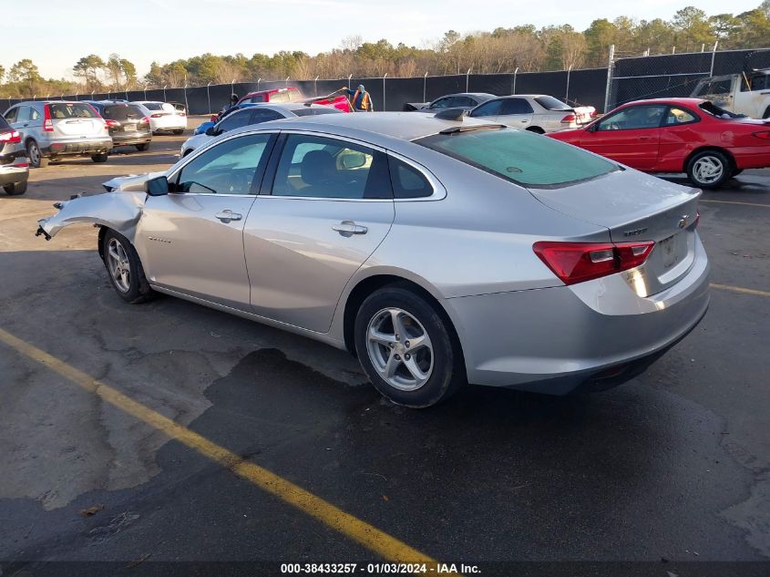 1G1ZB5ST3JF287119 2018 Chevrolet Malibu 1Ls