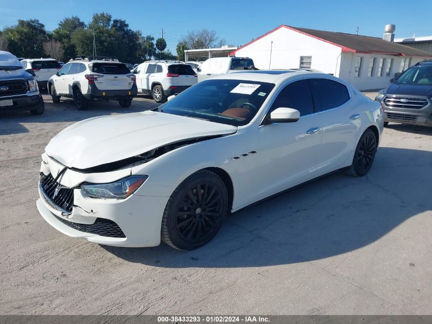 2017 Maserati Ghibli S Q4 VIN: ZAM57RTA0H1242766 Lot: 38433293