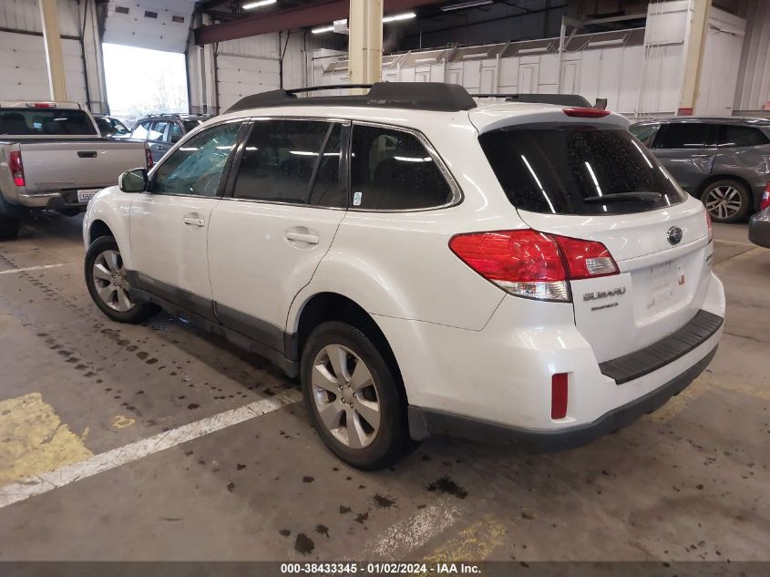 4S4BRBCCXB3418210 2011 Subaru Outback 2.5I Premium