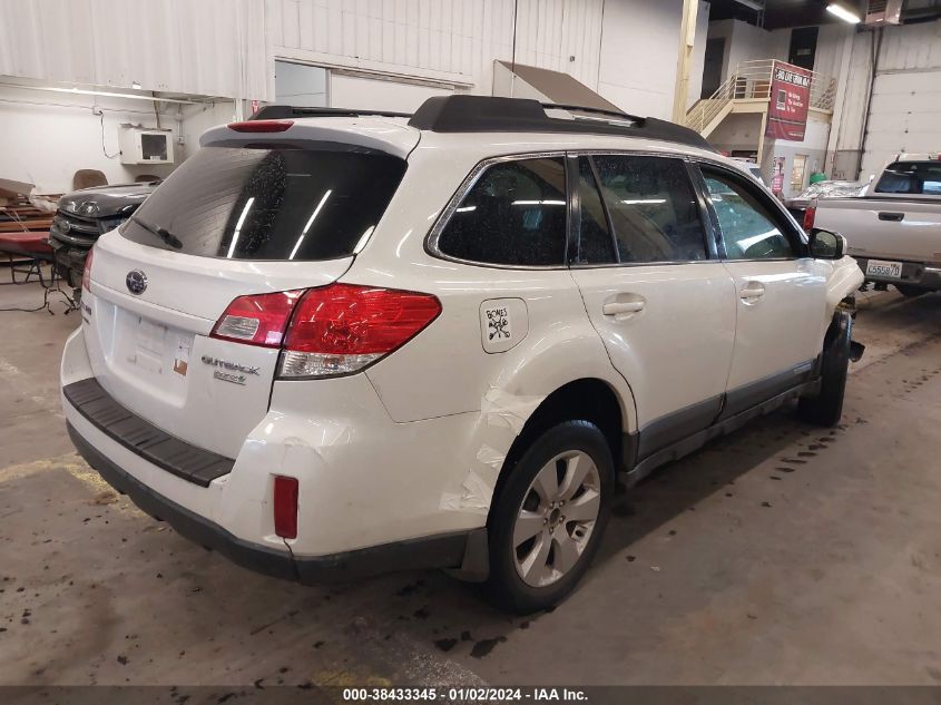 4S4BRBCCXB3418210 2011 Subaru Outback 2.5I Premium