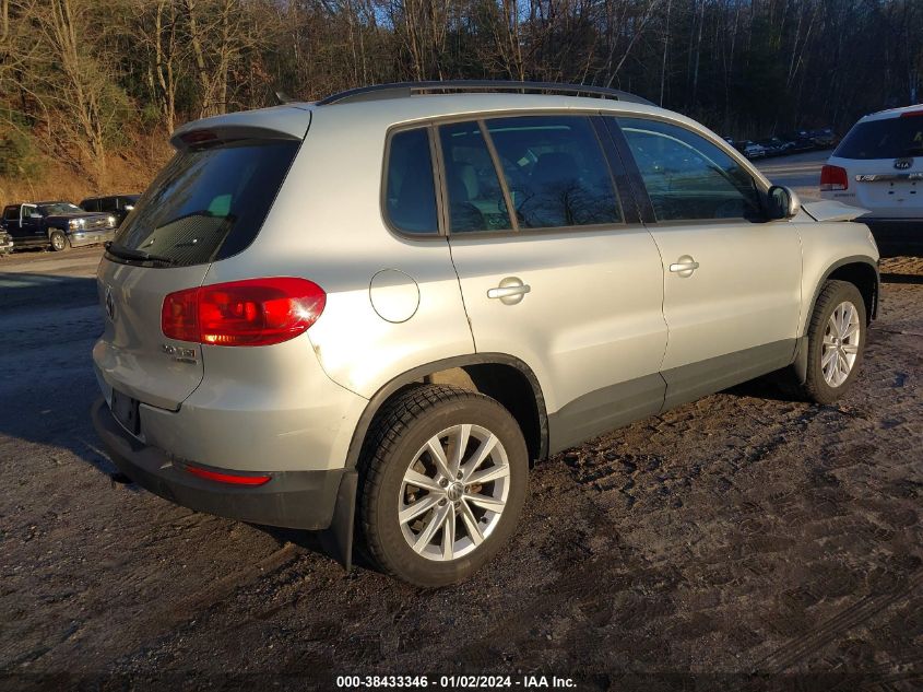 WVGBV7AXXFW505558 2015 Volkswagen Tiguan Se