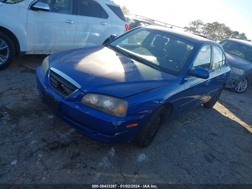 KMHDN46DX6U250685 2006 Hyundai Elantra Gls/Limited