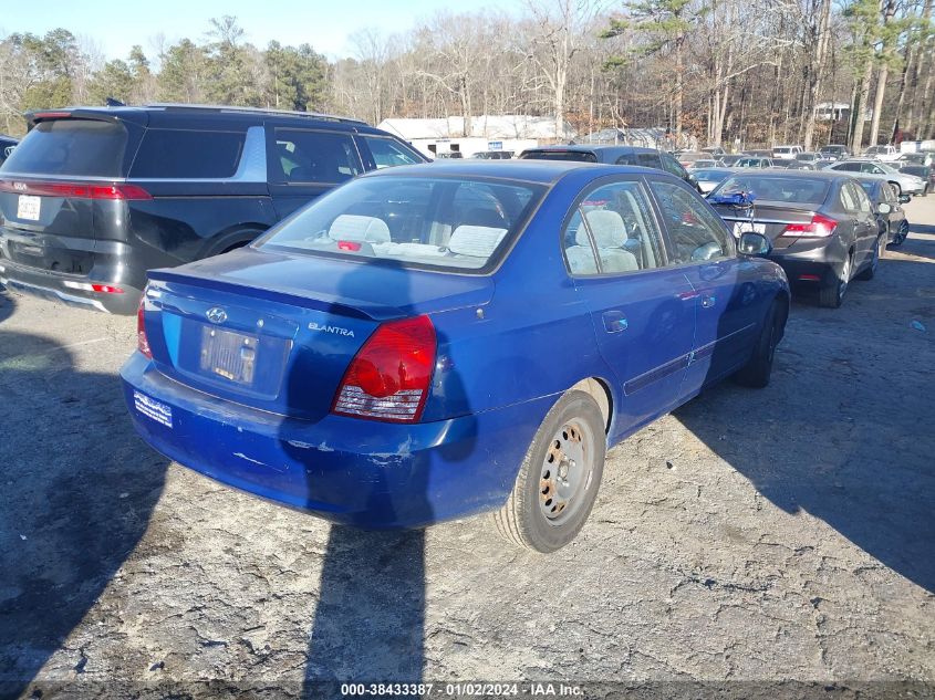 KMHDN46DX6U250685 2006 Hyundai Elantra Gls/Limited