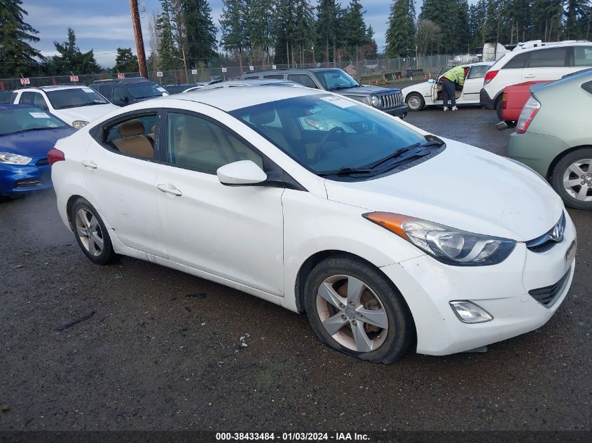 5NPDH4AE9DH342972 2013 Hyundai Elantra Gls